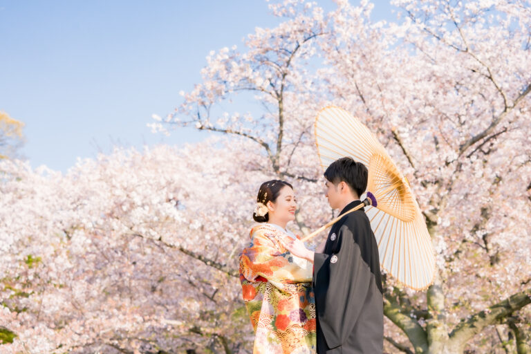 2024桜前撮り岡山でのフォトウェディングならネムラフィルムズソメイヨシノ桜057