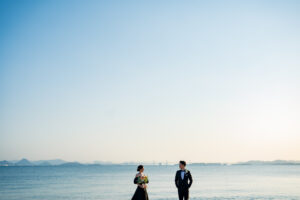 結婚式前撮りや岡山でのフォトウェディングがお得に撮影ネムラフィルムズ2024新作BLACKドレス016007