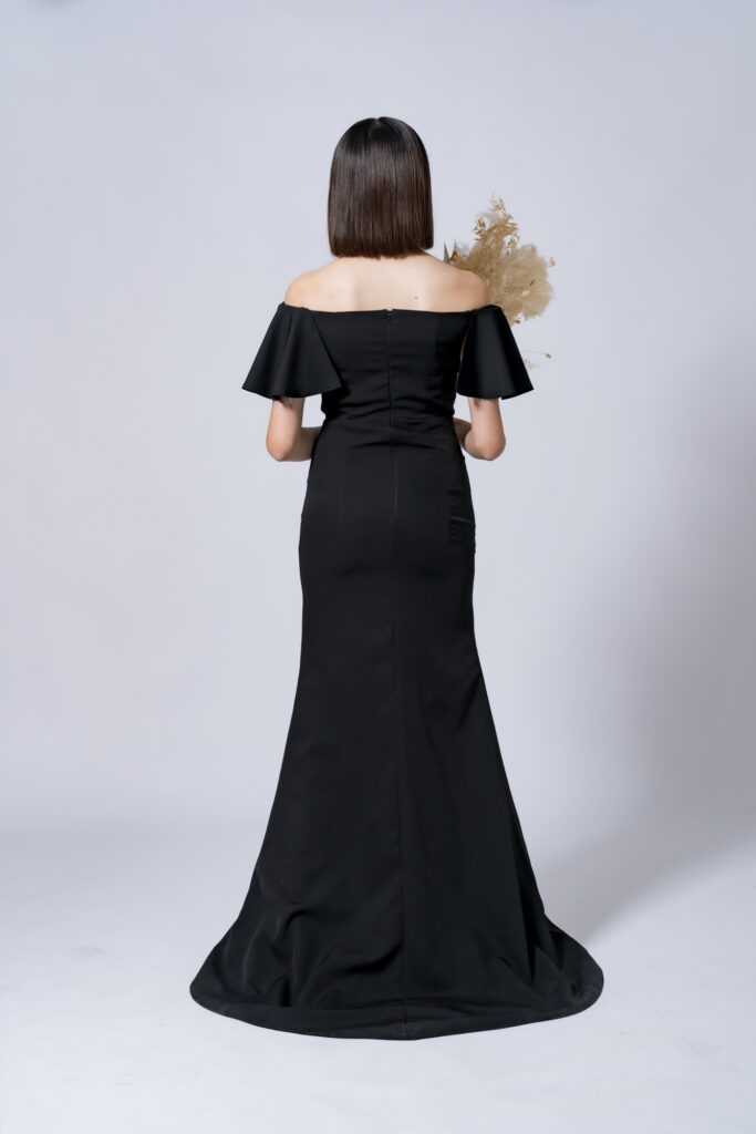 結婚式前撮りや岡山でのフォトウェディングがお得に撮影ネムラフィルムズ2024新作BLACKドレス011