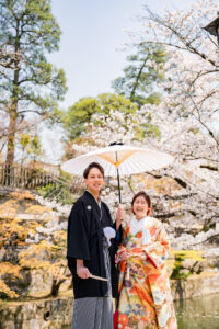 オールインクルーシブ岡山でお得にフォトウェディングや前撮りについてこだわりの人気シーズン２０２６桜倉敷美観地区白鳥前