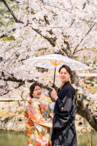 オールインクルーシブ岡山でお得にフォトウェディングや前撮りについてこだわりの人気シーズン２０２６桜倉敷美観地区白鳥前