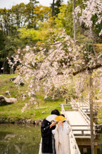 岡山の前撮りフォトウェディングに役立つ最新情報桜の開花予想00022