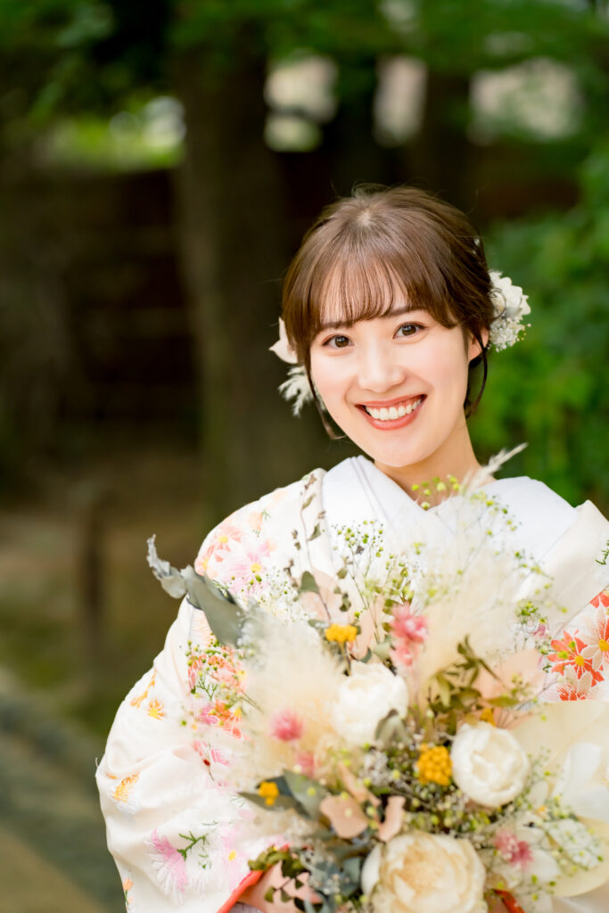 岡山で結婚式の前撮りフォトウェディングプロカメラマン目線で新緑の魅力をご紹介2026夏限定LITEプラン早割でさらにお得後楽園28