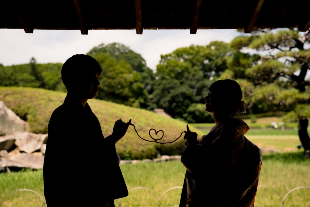 岡山で結婚式の前撮りフォトウェディングプロカメラマン目線で新緑の魅力をご紹介2026夏限定LITEプラン早割でさらにお得後楽園22