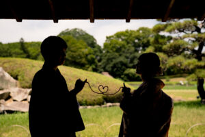 岡山で結婚式の前撮りフォトウェディングプロカメラマン目線で新緑の魅力をご紹介2026夏限定LITEプラン早割でさらにお得後楽園22