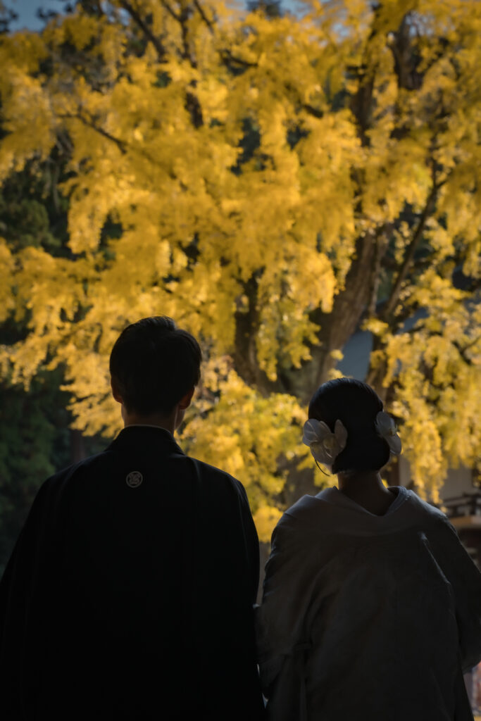 吉備津神社での前撮りフォトウェディング和装をお得にネムラフィルムズ2