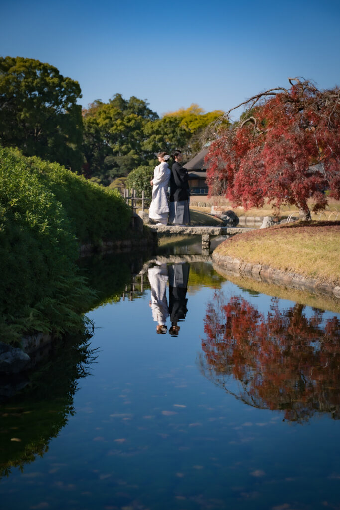 岡山での紅葉前撮りウェディングフォトはいつまで撮影できるのか実際に撮影された写真を日付別に紹介2