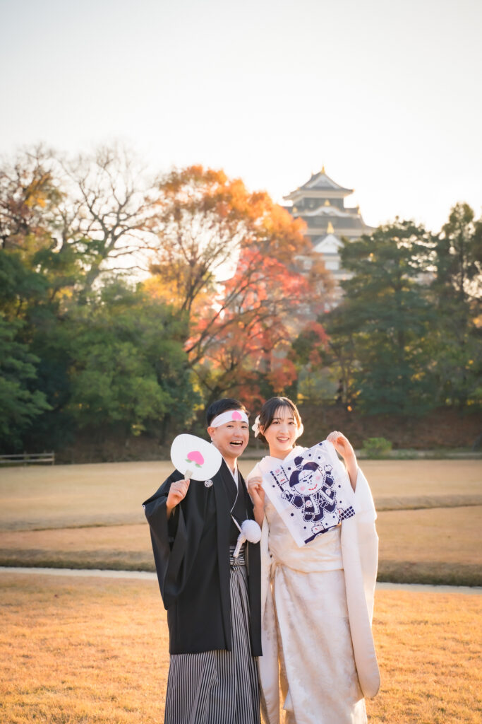 岡山での紅葉前撮りウェディングフォトはいつまで撮影できるのか実際に撮影された写真を日付別に紹介7