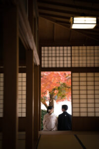 岡山での紅葉前撮りウェディングフォトはいつまで撮影できるのか実際に撮影された写真を日付別に紹介18
