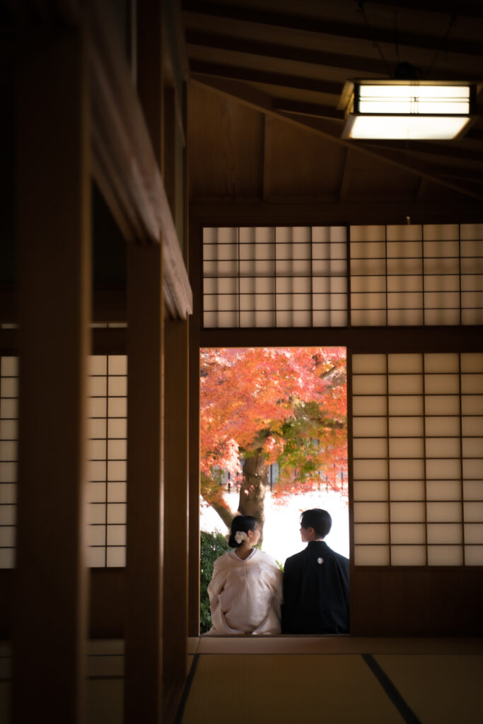 岡山での紅葉前撮りウェディングフォトはいつまで撮影できるのか実際に撮影された写真を日付別に紹介18