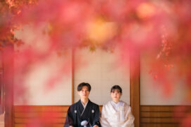 岡山での紅葉前撮りウェディングフォトはいつまで撮影できるのか実際に撮影された写真を日付別に紹介19