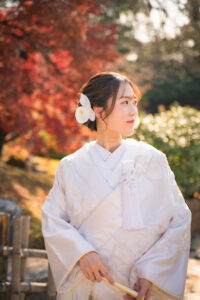 圧倒的情報量岡山後楽園での紅葉前撮りウェディングフォトはいつまで撮影できるのか実際に撮影された写真を日付別に紹介44